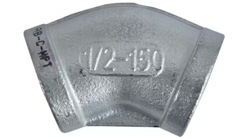 316 .375'' 150# THREADED 45 ELBOW A351